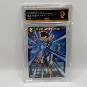 Supreme Rivalry Son Goten, Thwarting the Dark Empire Foil BT13-127 Graded 9 Mint